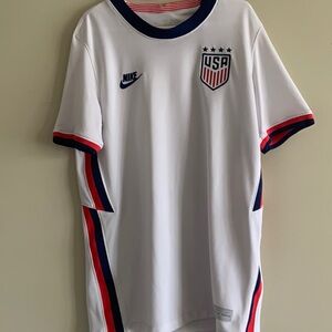 Usa Nike Soccer Jersey I Kids Large